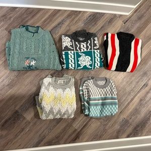 Vintage sweater bundle